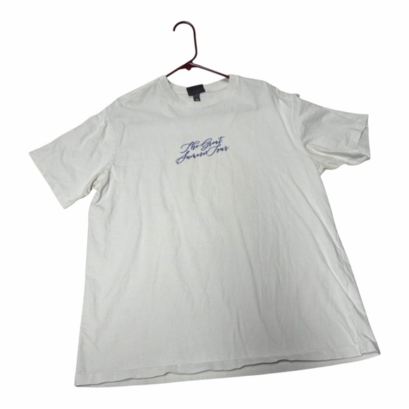 H&M the great summer tour white Tee with Yellow  lemon Graphic size medium - Picture 2 of 6